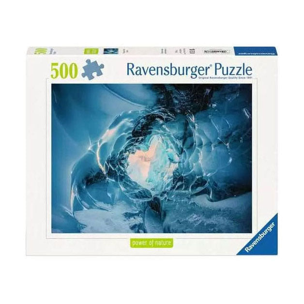 RAVENSBURGER JIGSAW puzzle im Auge des Gletschers, 500st.