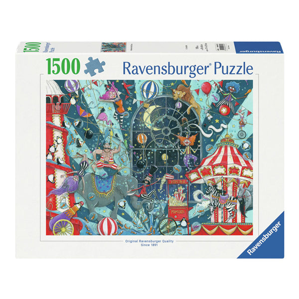 Ravensburger Jigsaw Puzzle Willkommen Beim Zirkus, 1000st.