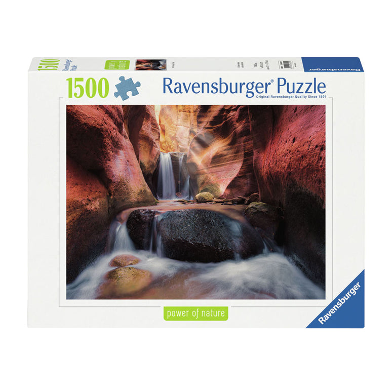 Ravensburger Jigsaw Puzzle der Wasserfall Im Red Canyon, 1500e.