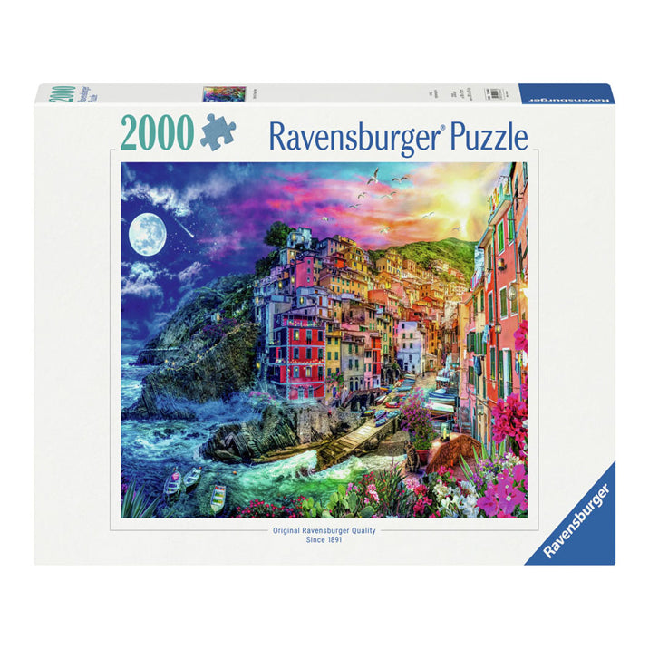 Ravensburger Jigsaw -puslespil Farbenfrohe Cinque Terre, 2000st.