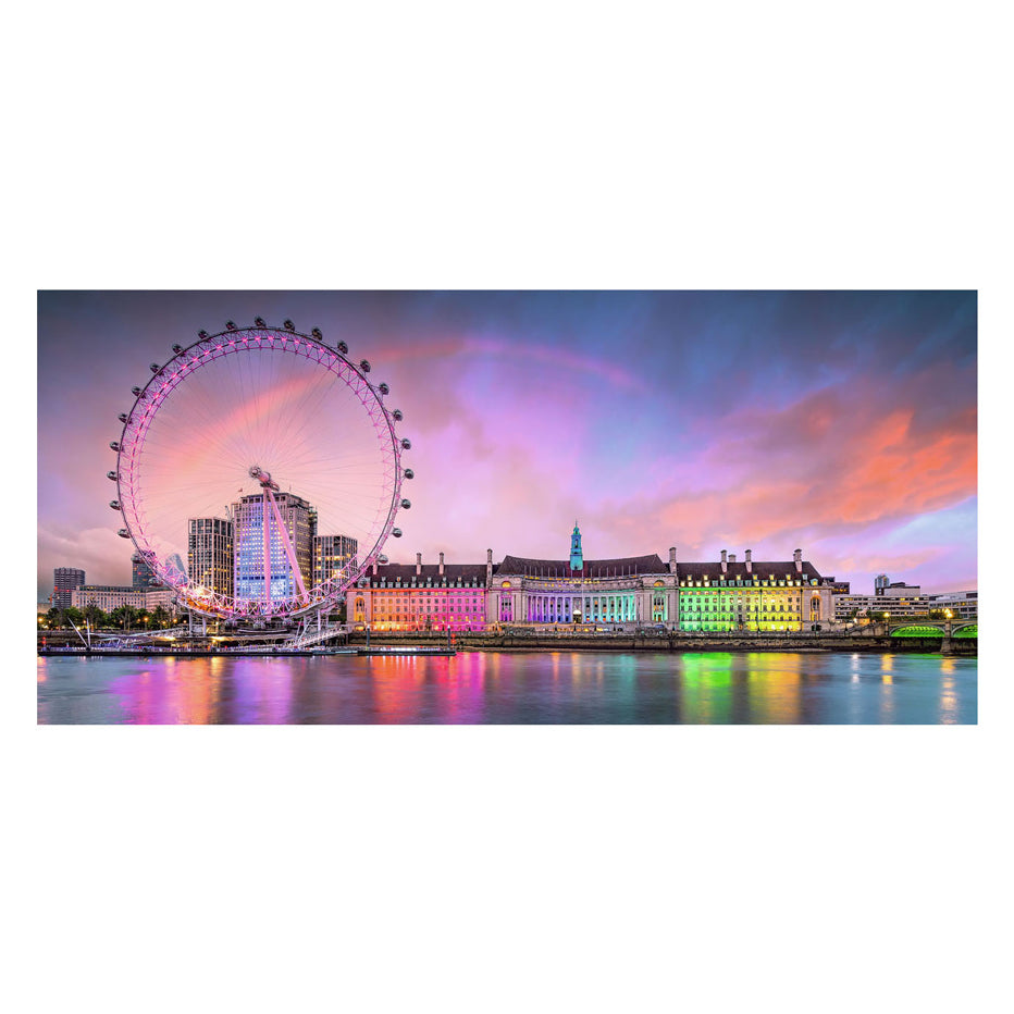 Ravensburger jigsaw puzzle Kunterbuntes London, 2000st.