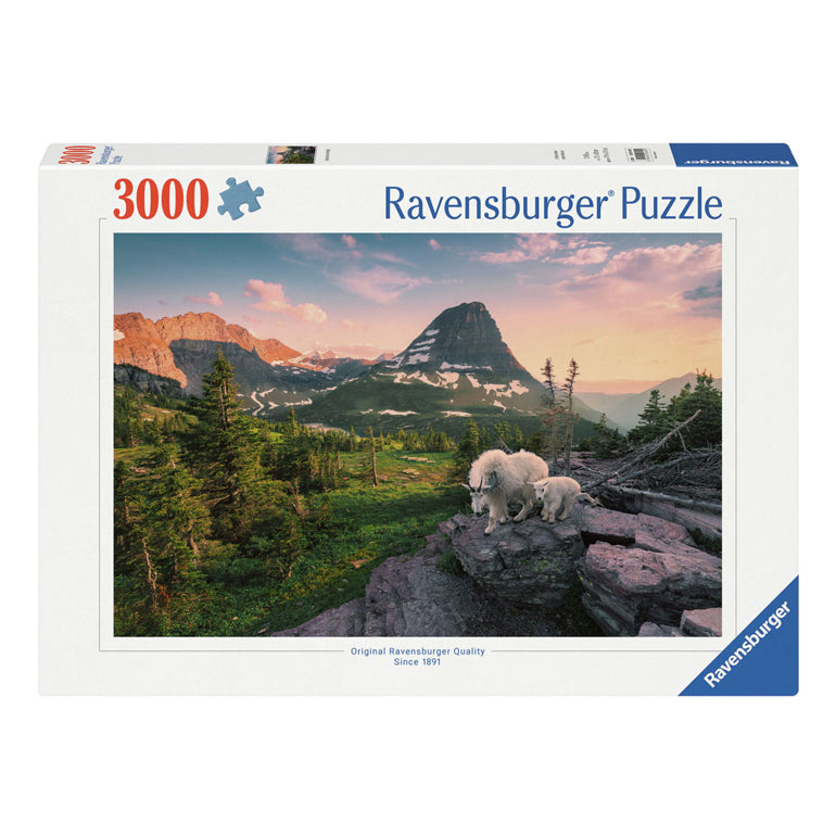 Ravensburger Puzzle Puzzle Almbock Mit bébé, 3000st.