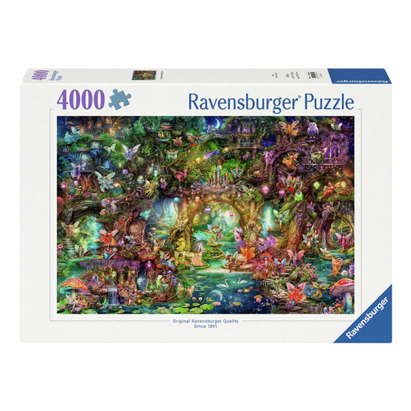 Ravensburger huet de Jignzzleewst Puckzzel déi belësche velleg Weessen, 4000st.