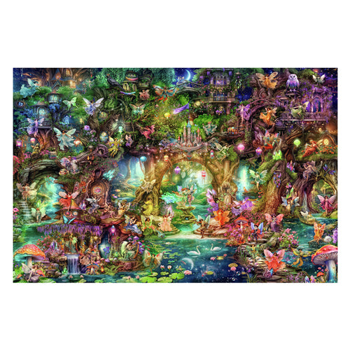 Ravensburger Puzzle de puzzle qui a caché Welt der Feen, 4000st.