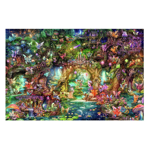 Puzzle Ravensburger le monde caché des elfes - puzzle - 4000 pièces