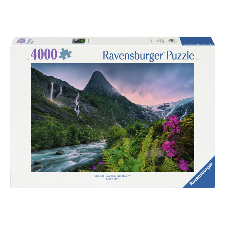 Ravensburger Jigsaw Puzzle Atningaubende Bergstimmung, 4000st.