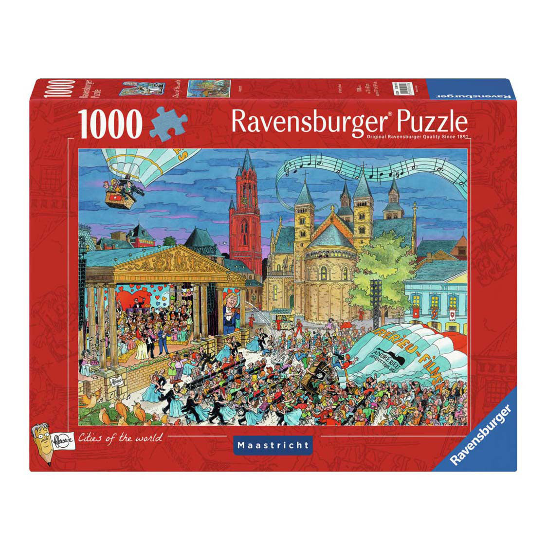 Ravensburger jigsaw puzzle FLEROUX Maastricht, 1000st.