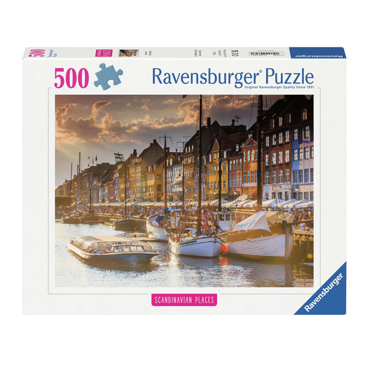 Ravensburger Puzzzeil huet de Puzzu Birzle Muert. Hëllef vu Kopenhgen, 5 Oktober.