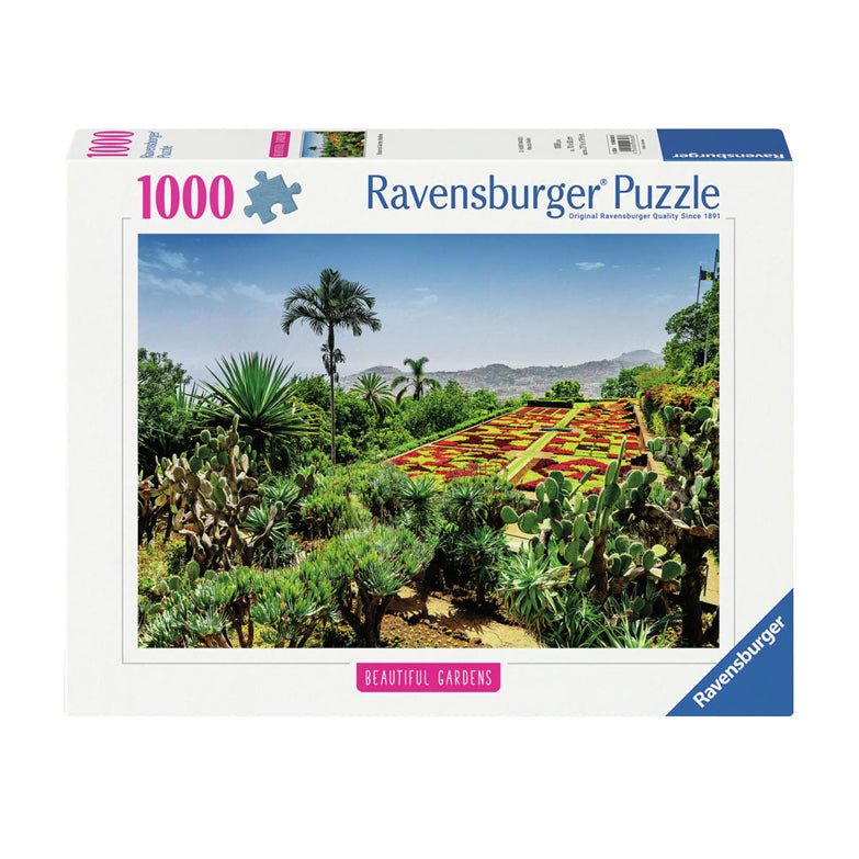 RAVENSBURGER JIGSAW Puzzle Botanical Garden, Madeira, 1000st.