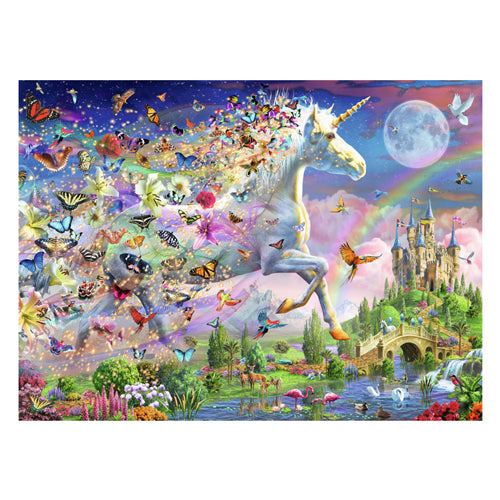 Ravensburger Jigsaw Puzzle XXL Fantasy Unicorn Star Line, 200.