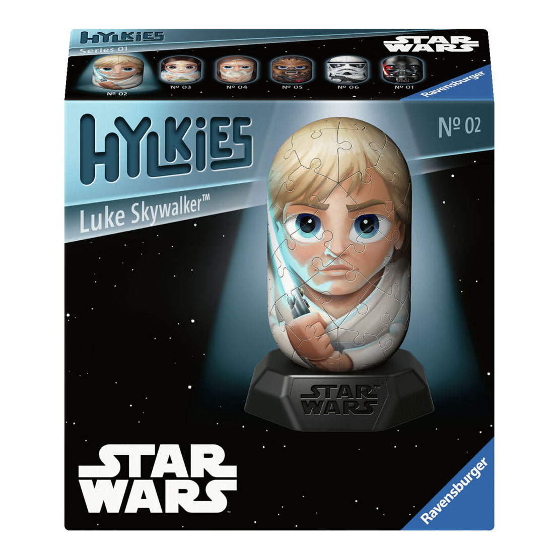 Ravensburger 3d Puzzle Hylkies Star Wars Luke Skywalker, 54.