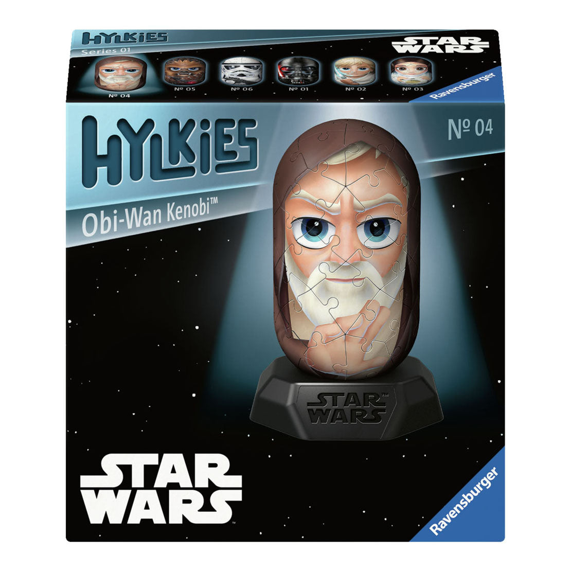 Ravensburger 3D-Puzzle Hylkies Star Wars Obi-Wan Kenobi, 54st.