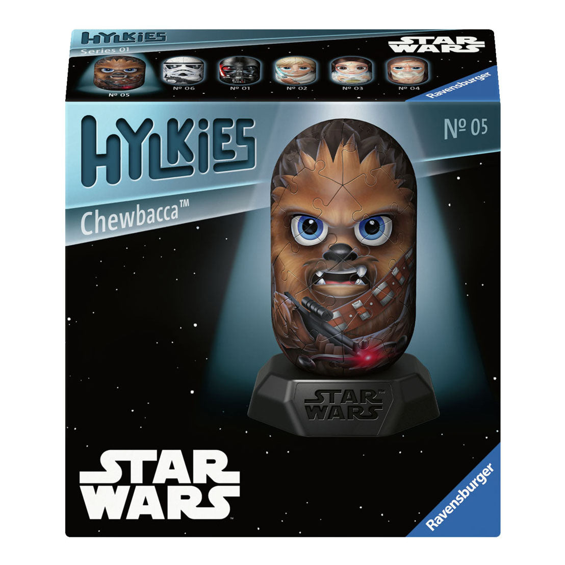 Ravensburger 3d Puzzle Hylkies Star Wars Chewbacca, 54e.