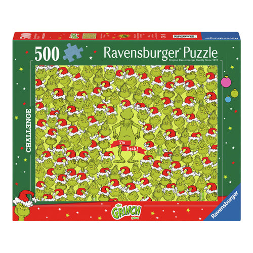 Ravensburger Jigsaw Puzzle Merry Grinchmas Challenge, 500e.