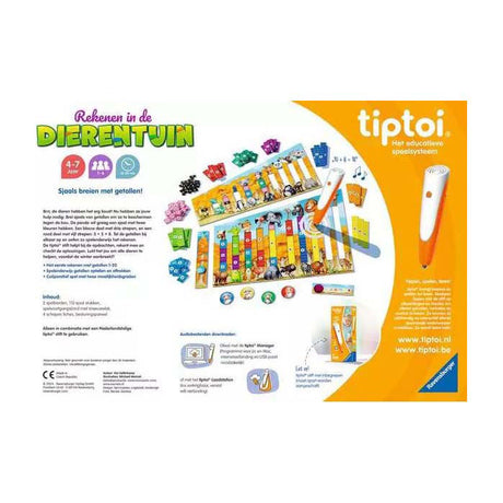 Ravensburger tiptoi mathématiques au zoo