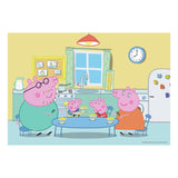 Ravensburger Jigsaw -puslespill hjemme på Peppa Pig, 2x12 PC -er.