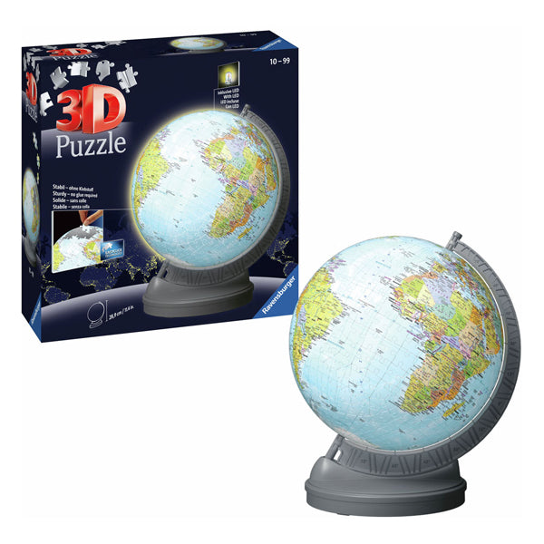 Ravensburger 3d Puzzle Earth z svetlobo, 540st.