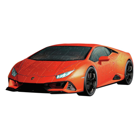 Ravensburger 3d Puzzle Huracan Evo Arancio, 108st.