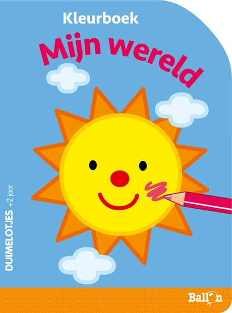 Le ballon ballon mon livre de coloriage mon monde