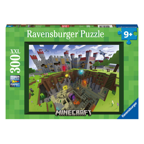 Ravensburger Jigsaw Puzzle XXL Minecraft Cutway, 300º.