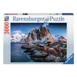 Ravensburger Jigsaw Puzzle Hamnoy lafend, 3000st.