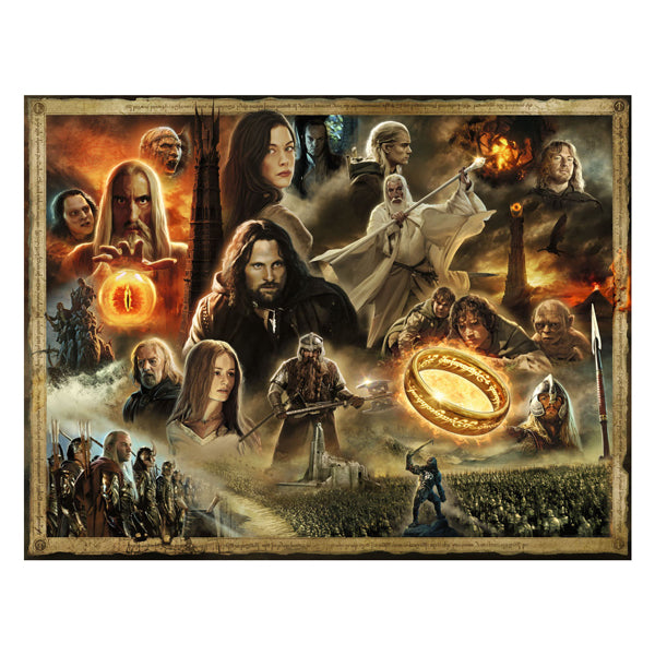 Ravensburger Jigsaw Puzzle Lord of the Rings Die beiden Türme, 2000st.