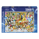 Ravensburger jigsaw puzzle Mickey as an artist, 5000st.