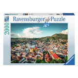 Ravensburger Jigsaw Puzzle Colonial City of Guanajuato v Mehiki, 2000.