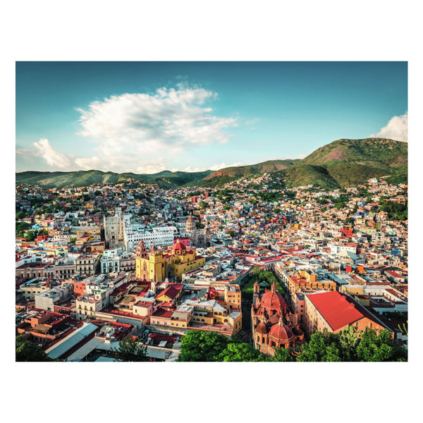 Ravensburger Jigsaw Puzzle Colonial City of Guanajuato v Mehiki, 2000.