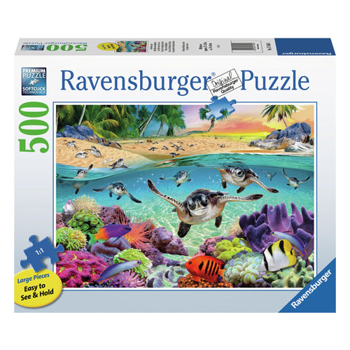 Ravensburger jigsauw Puzzle Puppelchen Seegel, 500st.