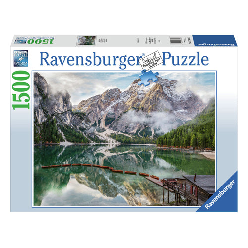 Ravensburger Jigsaw Puzzle Italijanske pokrajine Lake Braies, 1500st.