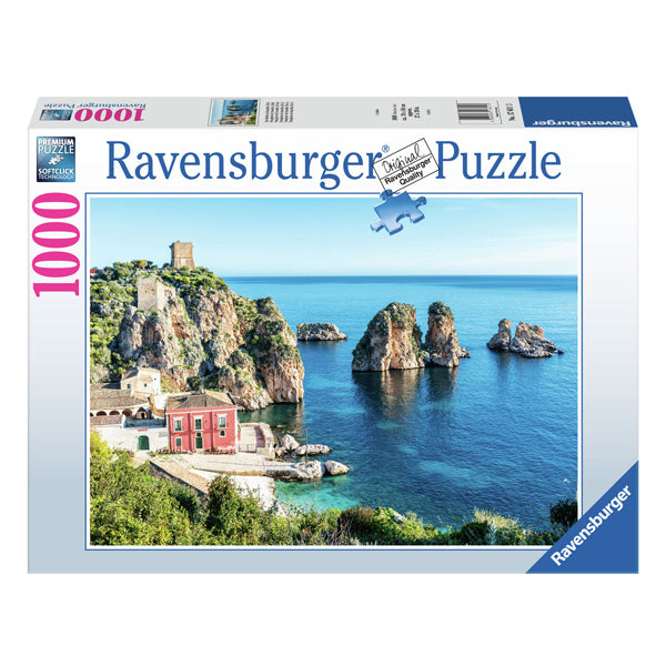 Ravensburger Jigsaw Puzzle italienska landskap Sicilien 2, 1000st.