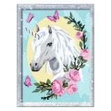 Portrait de licorne Ravensburger creart - peinture par numéro pour enfants