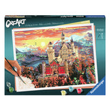 Ravensburger Pintura Creart en Number Fairytale Castle