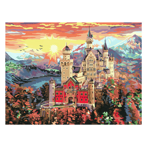 Ravensburger Pintura Creart en Number Fairytale Castle