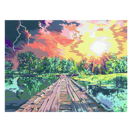 Ravensburger Creart Painting au nombre - Lumière magique