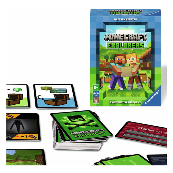 Gra karciana Ravensburger Minecraft Explorers