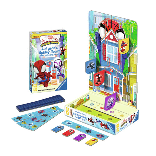 Ravensburger Spidey y sus increíbles amigos juego de mesa de bolsillo