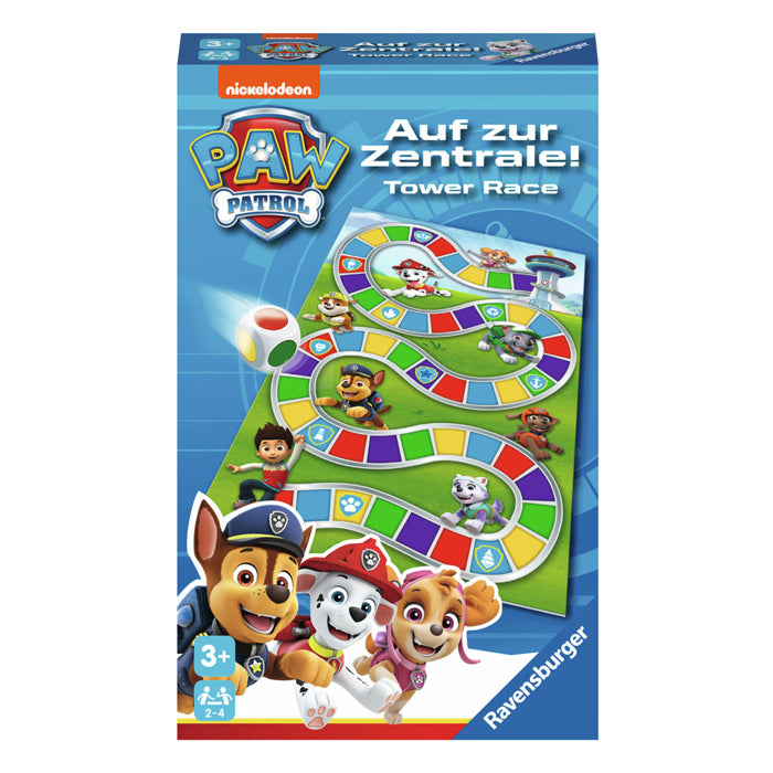 Ravensburger paw patrol race the tower pocket bordspel