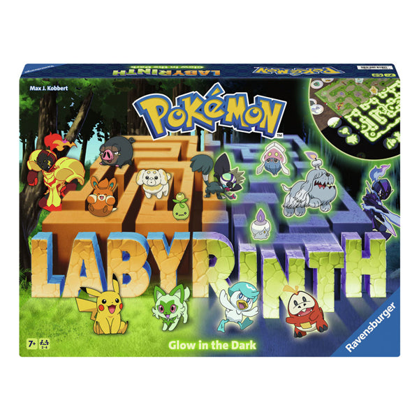 Ravensburger Pokémon Labyrinth leuchten im Dunkeln