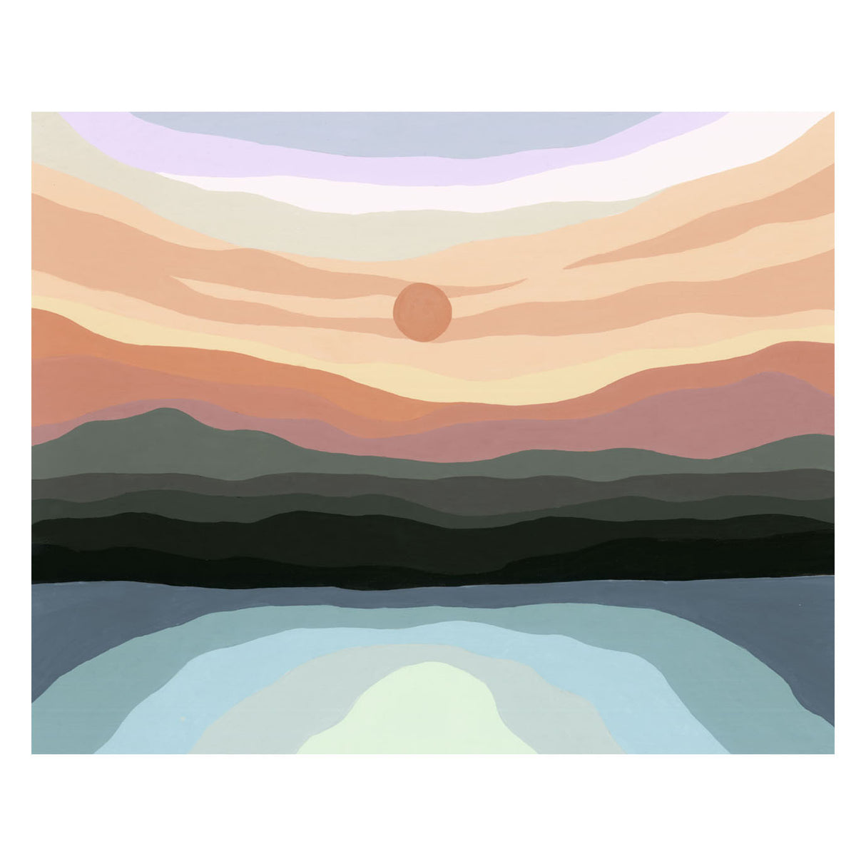 Ravensburger Creart peinture au nombre - Paysage minimaliste
