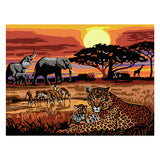 Ravensburger Crart målning på sång Savannah Landscapes