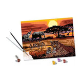 Ravensburger Creart Painting au numéro - Paysages de Savannah
