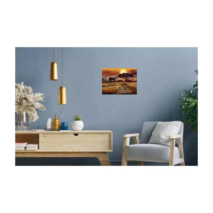 Ravensburger Creart Painting au numéro - Paysages de Savannah