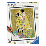 Ravensburger Creart Painting at Song the Kiss Klimt