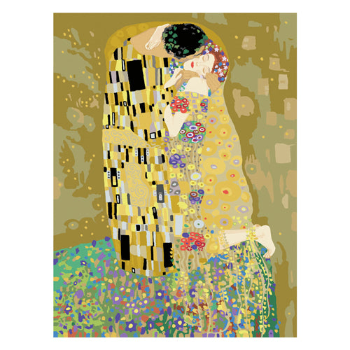 Ravensburger le baiser (klimt) - peinture par numéros pour adultes