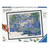 Ravensburger Creart Painting on Number Waterlilies Monet