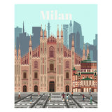 Ravensburger Creart Painting au numéro - Colorful Milan