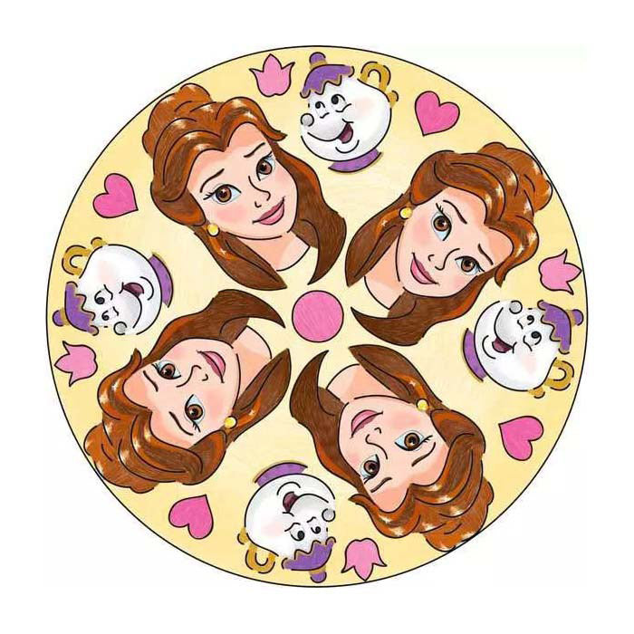 Ravensburger Midi Mandala Designer Disney Princess
