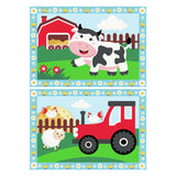 Ravensburger creart peinture par numéro - tracteur avec décor